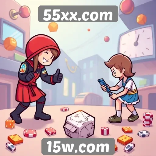 Recursos interativos oferecidos pelo 55xx.com